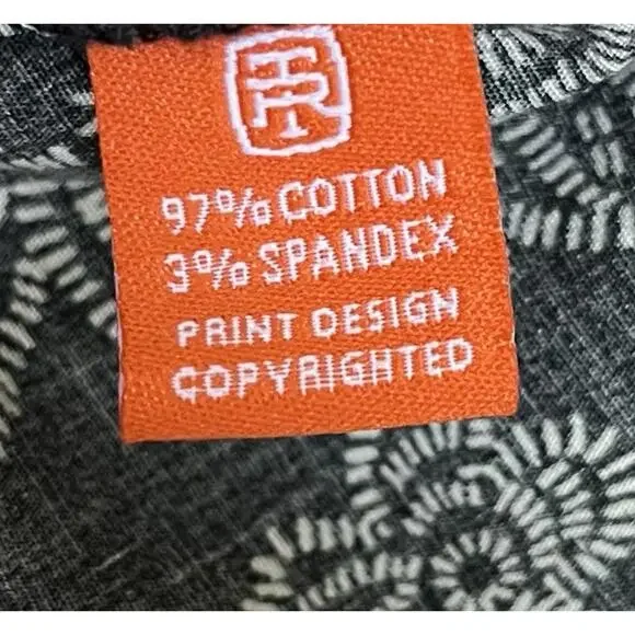 Tori Richard Men’s Button Down Short Sleeve Shirt Size M - Picture 7 of 7